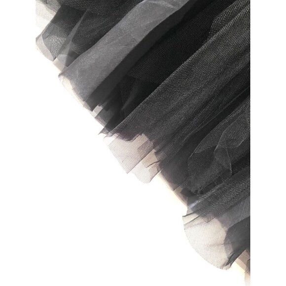 Ralph Lauren Purple Label Sylvia Tulle MaxiSkirt sz 2 black silk organza formal - Picture 12 of 17